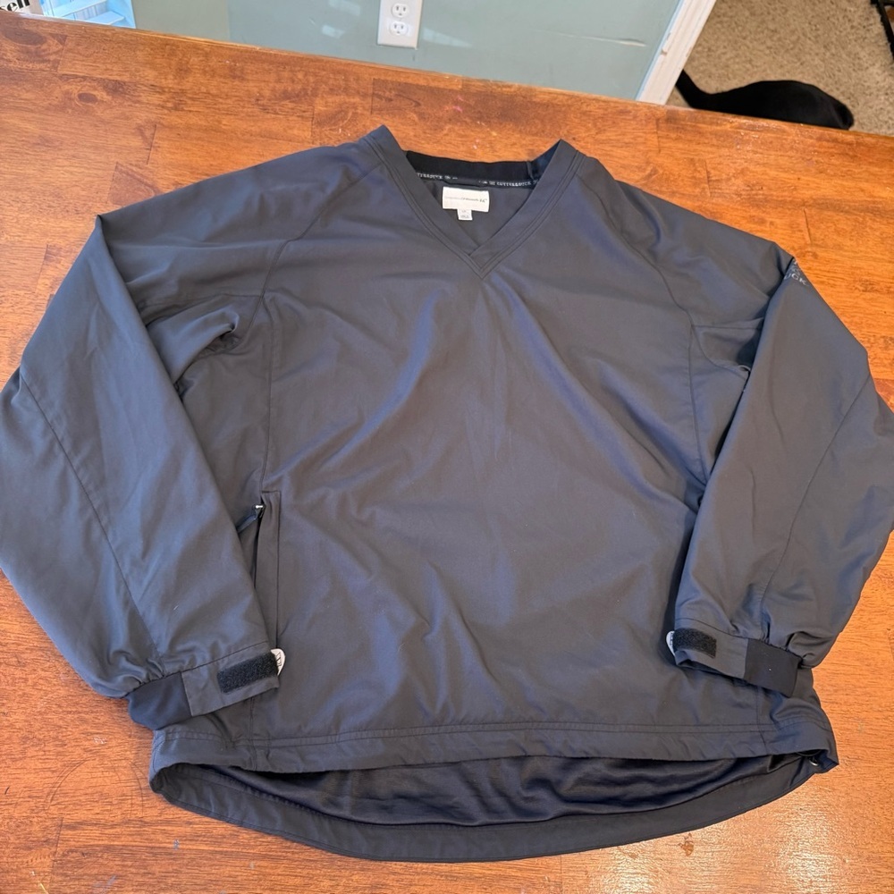 Cutter & Buck WindTec Astute V-Neck Windshirt light jacket size large